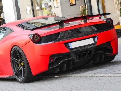 Pare chocs arrière en fibre de carbone de DMC Estremo pour Ferrari 458 Italia Coupé et Spider d'origine Édition limitée - KDMPARTS EUROPE TUNING STORE