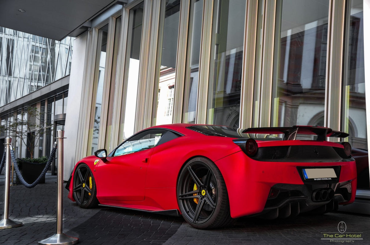 Pare chocs arrière en fibre de carbone de DMC pour Ferrari 458 Estremo d'origine, Italia Coupé et Spider, Édition limitée - KDMPARTS EUROPE TUNING STORE