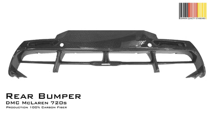 Pare chocs arrière en fibre de carbone de DMC pour McLaren 720S Coupé et Spider - KDMPARTS EUROPE TUNING STORE