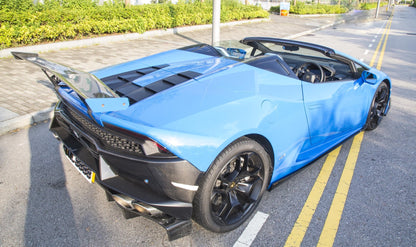 Pare chocs arrière en fibre de carbone « E - GT » de DMC pour Lamborghini Huracan Coupé et Spyder d'origine - KDMPARTS EUROPE TUNING STORE