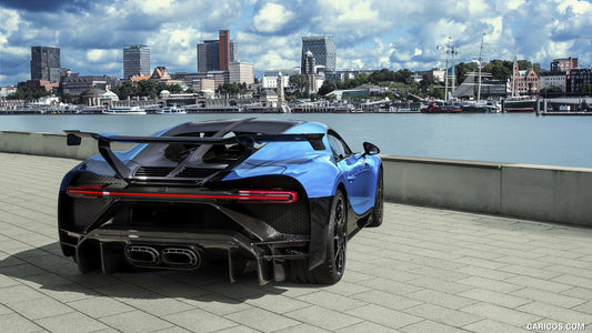 Pare chocs arrière en fibre de carbone forgée DMC, pour Bugatti Chiron - Pièce de rechange pour les pièces d'origine, look PUR SPORT - KDMPARTS EUROPE TUNING STORE