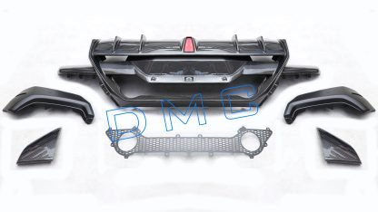 Pare chocs arrière en fibre de carbone « Performante » de DMC pour Lamborghini Huracan Coupé et Spyder d'origine - KDMPARTS EUROPE TUNING STORE