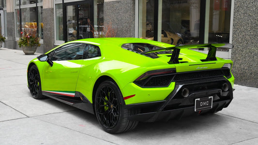 Pare chocs arrière en fibre de carbone « Performante » de DMC pour Lamborghini Huracan Coupé et Spyder d'origine - KDMPARTS EUROPE TUNING STORE