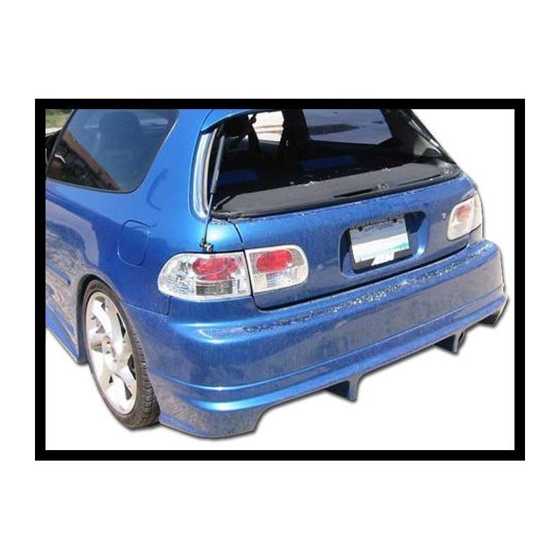 Pare Chocs Arrière pour Honda Civic 1992-1995 look Racing - KDMPARTS EUROPE TUNING STORE