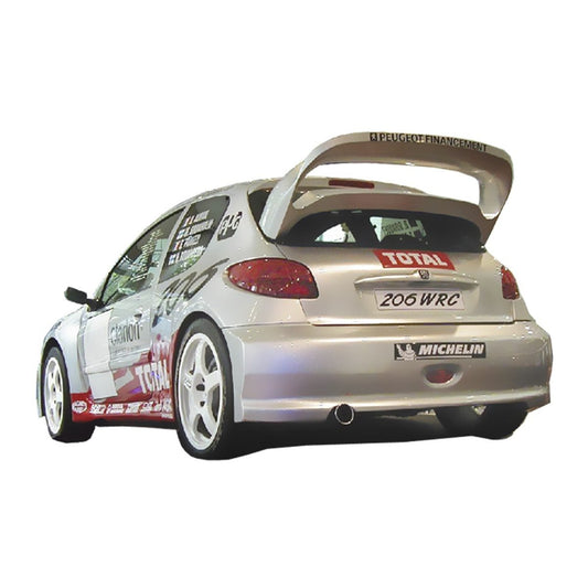 Pare chocs arrière pour Peugeot 206 (98 - 08) – Look WRC - KDMPARTS EUROPE TUNING STORE