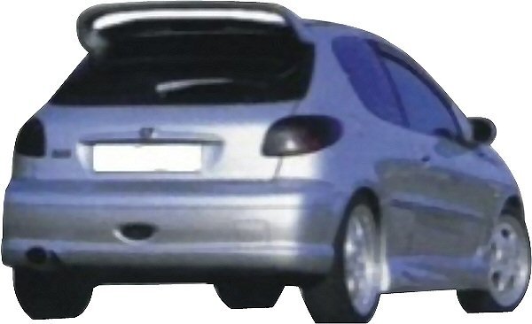 Pare chocs arrière pour Peugeot 206 Type RC - KDMPARTS EUROPE TUNING STORE