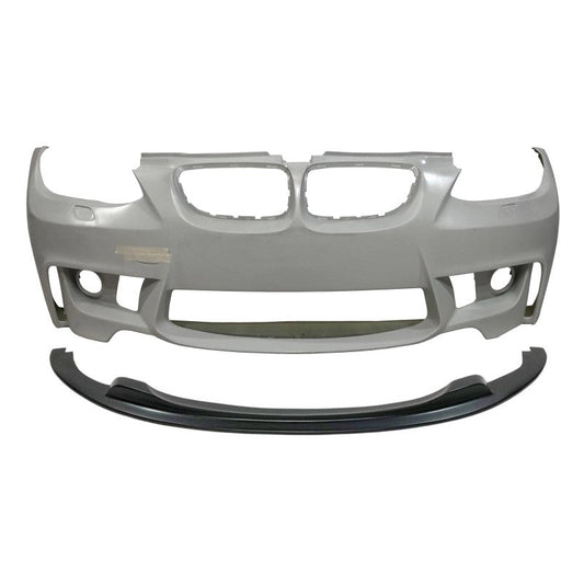 Pare Chocs Avant Avec Lame Pour BMW E92 / E93 06 - 09 Look M1 - KDMPARTS EUROPE TUNING STORE