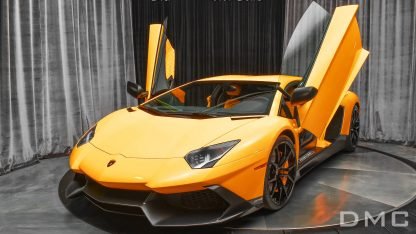 Pare chocs avant en fibre de carbone « 50e anniversaire » DMC pour Lamborghini Aventador d'origine - KDMPARTS EUROPE TUNING STORE
