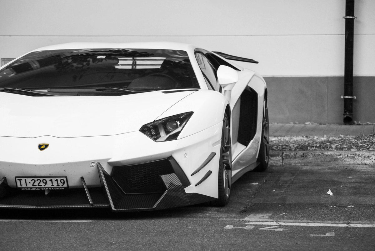 Pare chocs avant en fibre de carbone Aventador « SV - E » DMC Lamborghini Coupé et Roadster d'origine - KDMPARTS EUROPE TUNING STORE