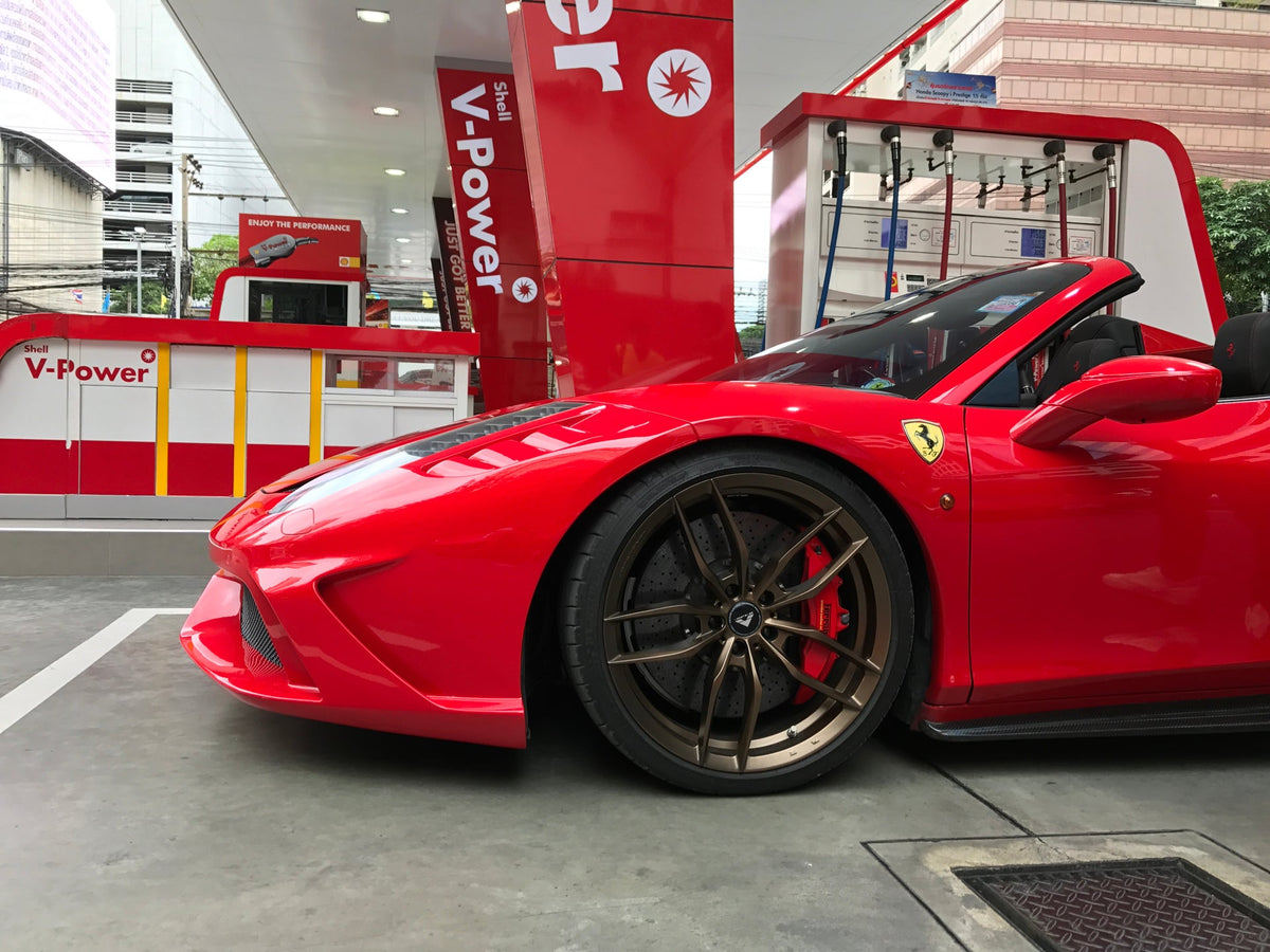 Pare chocs avant en fibre de carbone de DMC pour Ferrari 458 Italia Speciale et Aperta - KDMPARTS EUROPE TUNING STORE