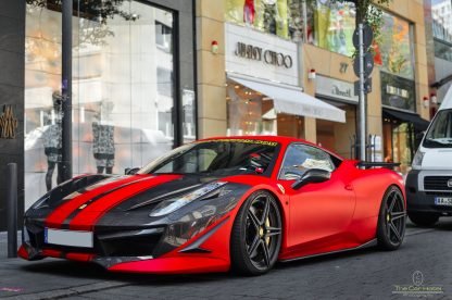 Pare chocs avant en fibre de carbone pour Ferrari 458 Estremo, Italia d'origine, Coupé et Spider Édition limitée - KDMPARTS EUROPE TUNING STORE