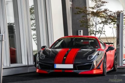 Pare chocs avant en fibre de carbone pour Ferrari 458 Estremo, Italia d'origine, Coupé et Spider Édition limitée - KDMPARTS EUROPE TUNING STORE