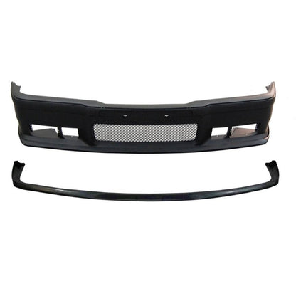 Pare Chocs Avant pour BMW E36 Look M3 avec Lame Avant en ABS en plastique - KDMPARTS EUROPE TUNING STORE