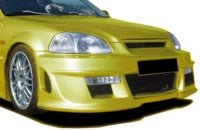 Pare chocs Avant pour Honda Civic 96 Style Twister - KDMPARTS EUROPE TUNING STORE