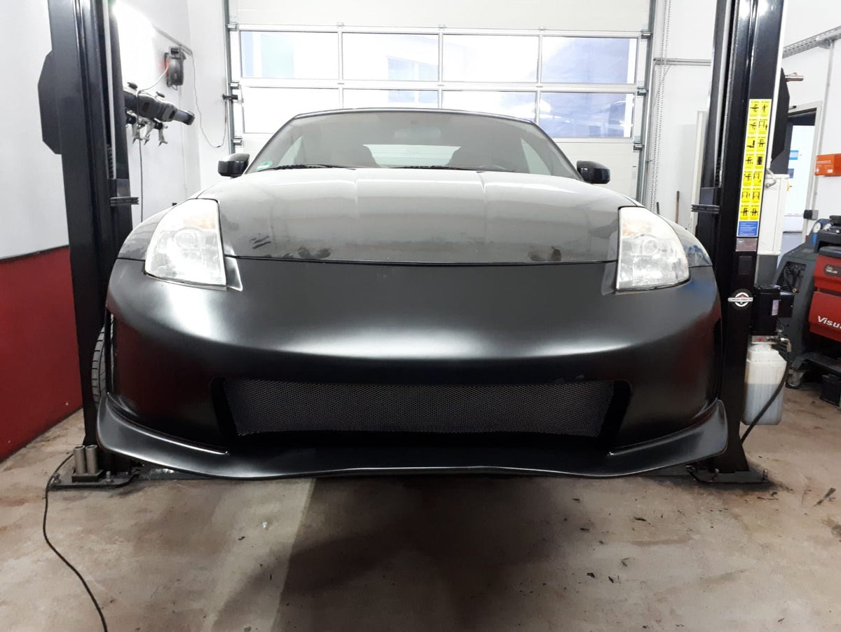 Pare chocs avant pour Nissan 350Z 2003-2009 look V3 avec grille en ABS intégrée - KDMPARTS EUROPE TUNING STORE