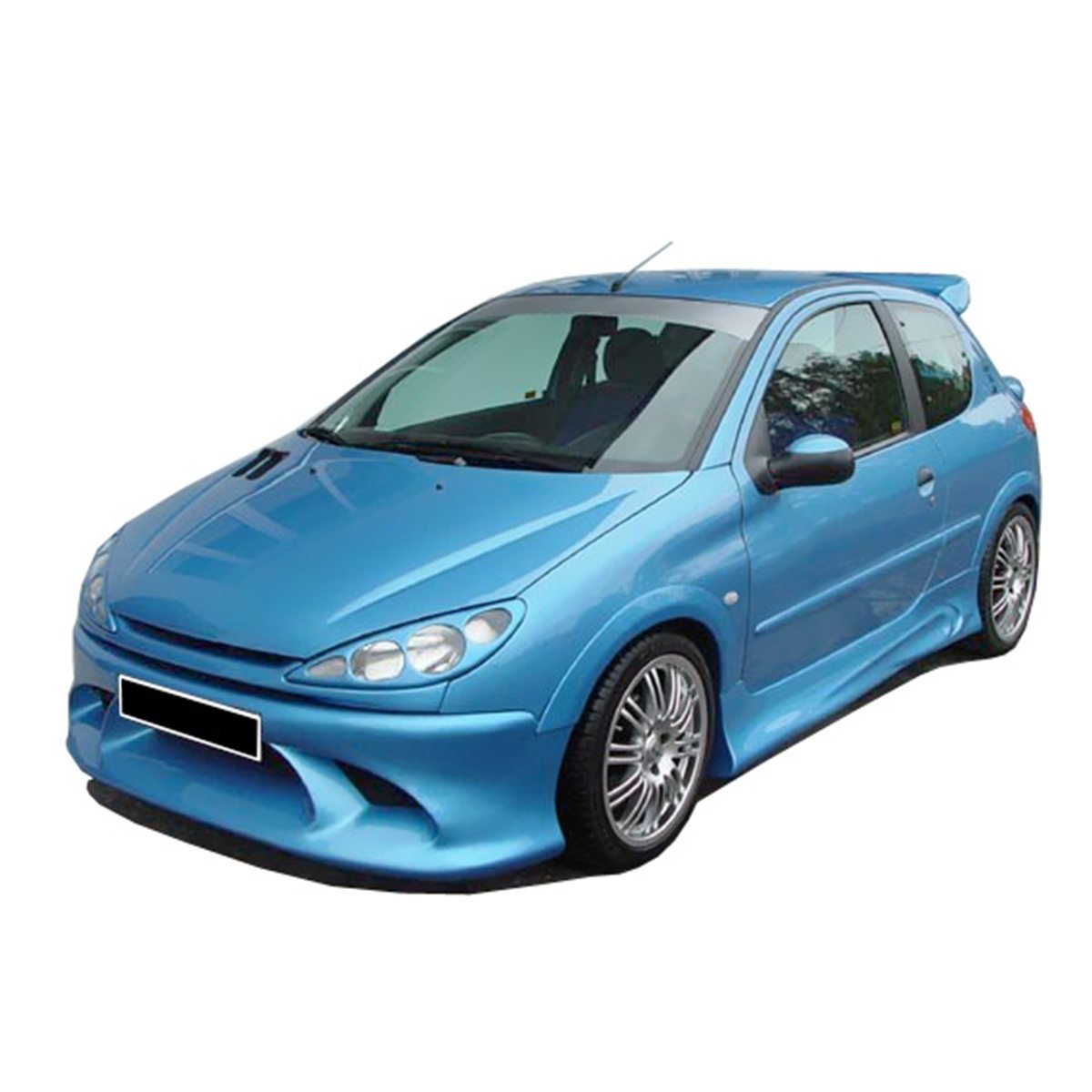 Pare chocs avant pour Peugeot 206 (98 - 08) – Look Infinity - KDMPARTS EUROPE TUNING STORE