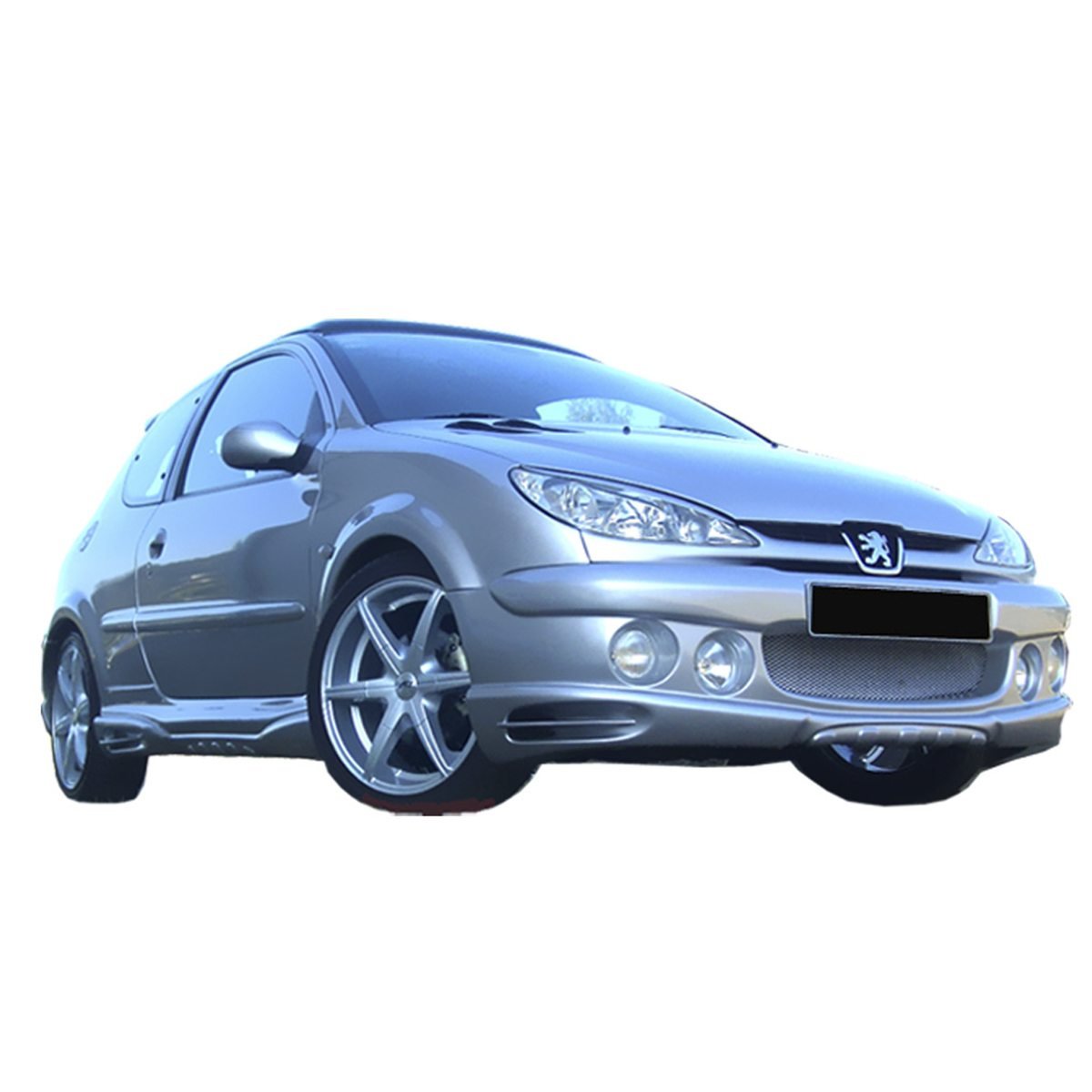 Pare chocs avant pour Peugeot 206 (98 - 08) – Look Super GT - KDMPARTS EUROPE TUNING STORE