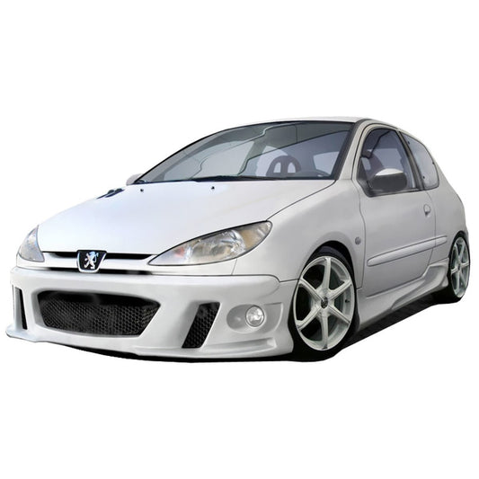 Pare chocs avant pour Peugeot 206 (98 - 08) – Sport - KDMPARTS EUROPE TUNING STORE