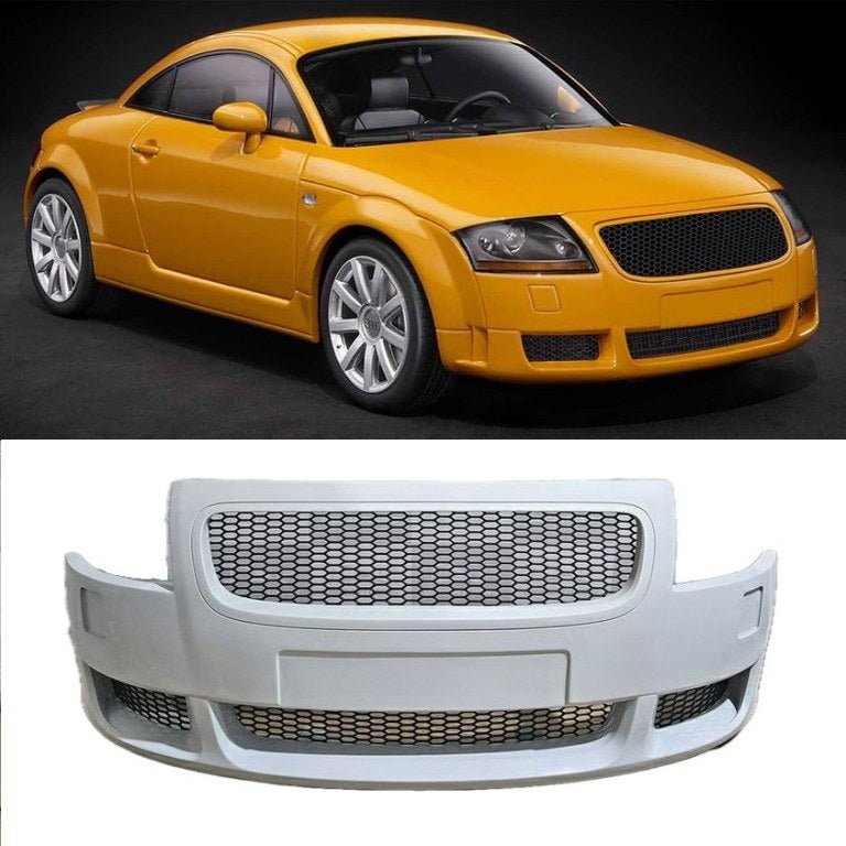 PARE CHOCS AVANT V6 AVEC GRILLE POUR AUDI TT 8N COUPÉ/CABRIOLET ( 98 - 05 ) - KDMPARTS EUROPE TUNING STORE