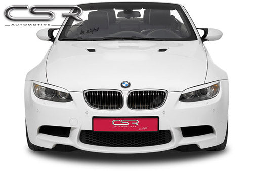 Paupières de phares avant look en carbone pour BMW Série 3 E92/E93 - droite / gauche - KDMPARTS EUROPE TUNING STORE