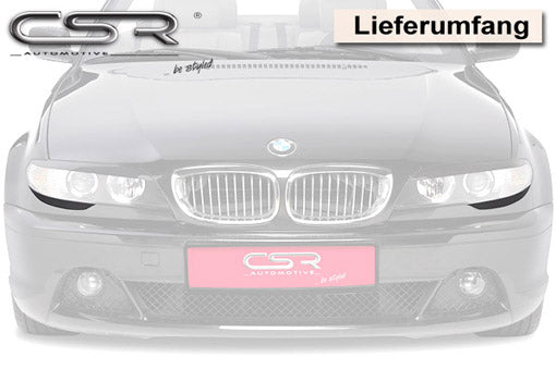 Paupières de phares avant pour BMW Série 3 E46 - droite / gauche - KDMPARTS EUROPE TUNING STORE