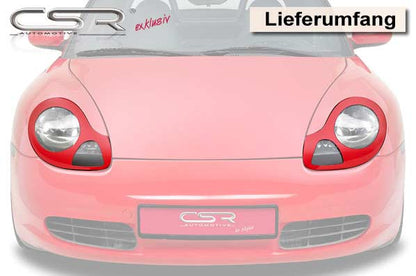 Paupières de phares avant pour Porsche Boxster 986 et 911 / 996 sans système de lave - phares - KDMPARTS EUROPE TUNING STORE