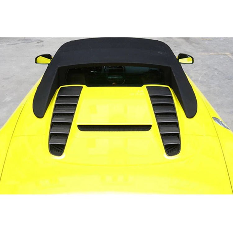 Prise d'air du coffre arrière en fibre de carbone Autoclave pour Audi R8 Spyder 2006 - 2015 - KDMPARTS EUROPE TUNING STORE