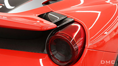 Prises d'air arrière en fibre de carbone de DMC pour Ferrari 488 Pista Coupé et Spider - KDMPARTS EUROPE TUNING STORE