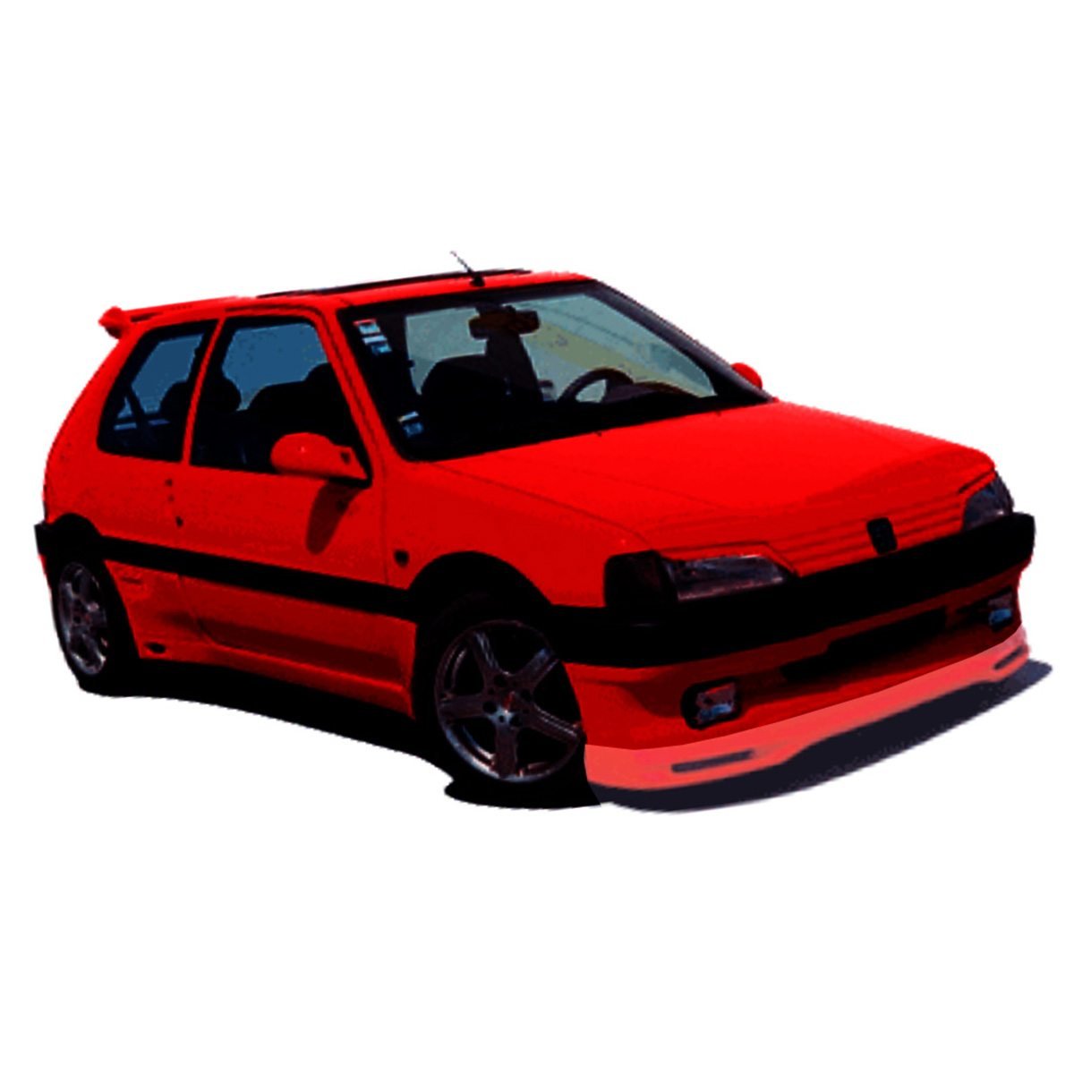 Rajout de pare chocs avant pour Peugeot 106 (91 - 96) – look GT - KDMPARTS EUROPE TUNING STORE