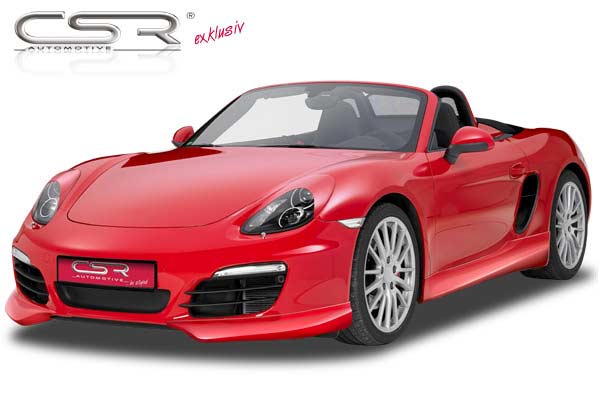 Rajout de pare chocs avant pour Porsche Boxster 981 - KDMPARTS EUROPE TUNING STORE