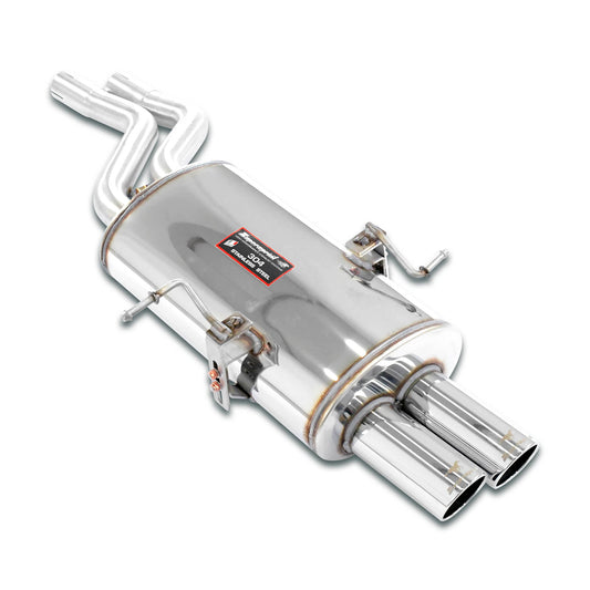 Silencieux d'échappement arrière Supersprint pour BMW E46 - Tous les modèles (Pour conversion moteur N51 / N52 / N52N / N53) - KDMPARTS EUROPE TUNING STORE