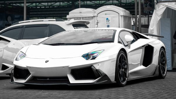 Spoiler avant en fibre de carbone Aperture DMC pour Lamborghini Aventador Coupé et Roadster d'origine - KDMPARTS EUROPE TUNING STORE