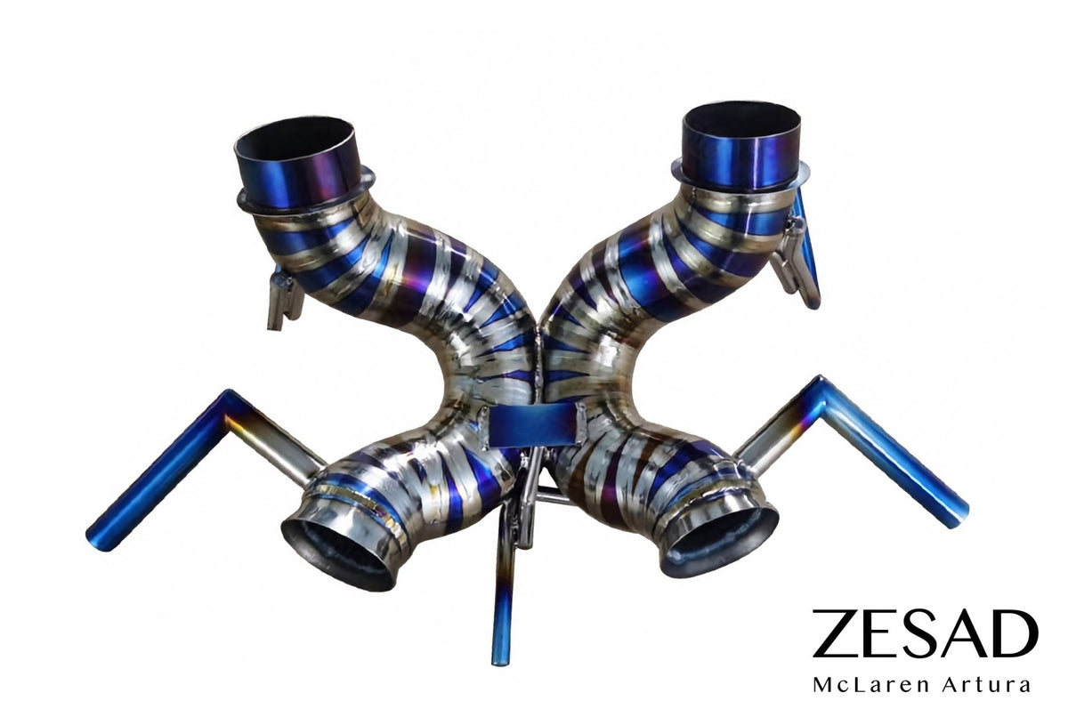 Système d'échappement de course de ZESAD pour McLaren Artura Coupé et Spider - KDMPARTS EUROPE TUNING STORE