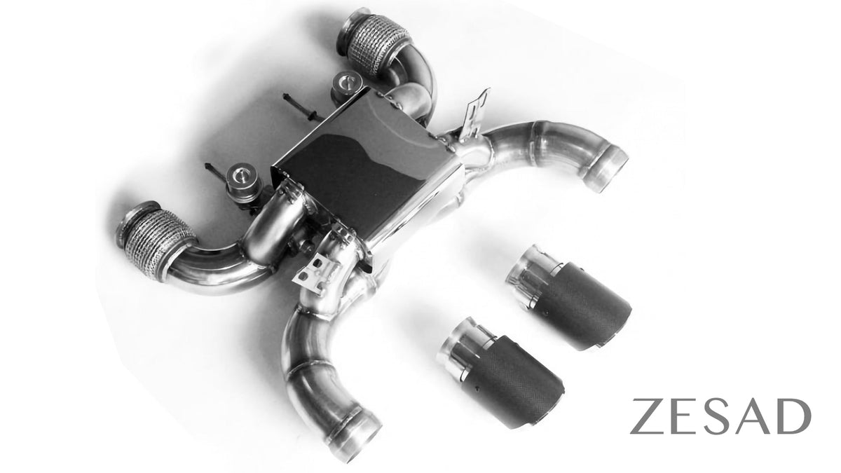 Système d'échappement en Acier inoxydable T304 de ZESAD pour McLaren 720S Coupé et spider d'origine - KDMPARTS EUROPE TUNING STORE