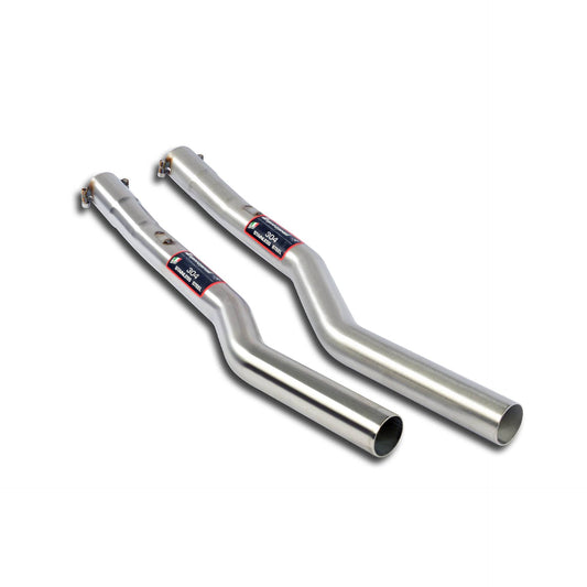 Tubes centraux Droit - Gauche Supersprint pour BMW E46/5 325ti Compact (Pour conversion moteur N51 / N52 / N52N / N53) - KDMPARTS EUROPE TUNING STORE