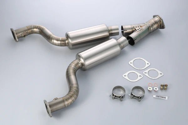 Tuyau en Y Pipe intermédiaire en titane Ti RACING TOMEI pour Nissan 350Z / 370Z (Z33/Z34) - KDMPARTS EUROPE TUNING STORE