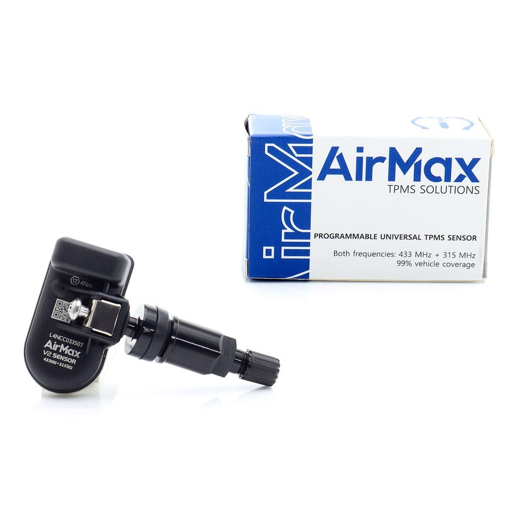 Valve à visser, Capteur de pression des pneus AirMax Bluetooth BT1 Tesla 2,4 GHz Noir métal - KDMPARTS EUROPE TUNING STORE