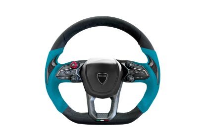 Volant Lamborghini sur mesure DMC – Fibre de carbone, cuir et Alcantara personnalisés pour un contrôle optimal - KDMPARTS EUROPE TUNING STORE