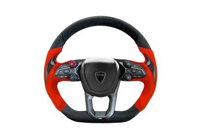 Volant Lamborghini sur mesure DMC – Fibre de carbone, cuir et Alcantara personnalisés pour un contrôle optimal - KDMPARTS EUROPE TUNING STORE