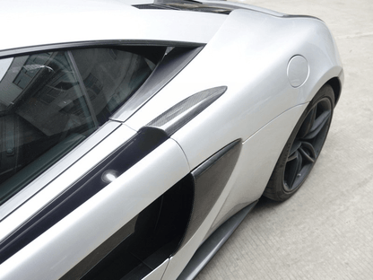 x2 Panneaux latéraux droit / gauche pour McLaren 570S 2016 - 2017 en fibre de Carbone haute brillance - KDMPARTS EUROPE TUNING STORE