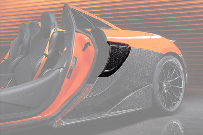 x2 Panneaux latéraux McLaren 600LT 2018 - 2021 en fibre de Carbone forgée (identique pour la mise à niveau 540C 570S) - KDMPARTS EUROPE TUNING STORE