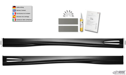 Bas de caisse RDX pour TOYOTA Auris E150 (2007-2012) "GT4" - KDMPARTS EUROPE TUNING STORE