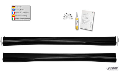Bas de caisse RDX pour TOYOTA Auris E180 -2015 "Turbo" - KDMPARTS EUROPE TUNING STORE