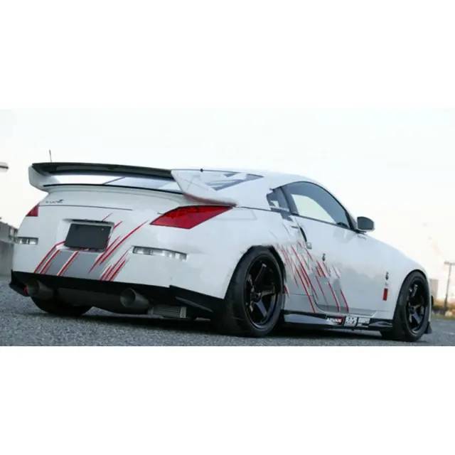 Becquet Spoiler arrière Style Nismo V2 Nissan 350z Z33 avec lame en fibre de carbone - KDMPARTS EUROPE TUNING STORE