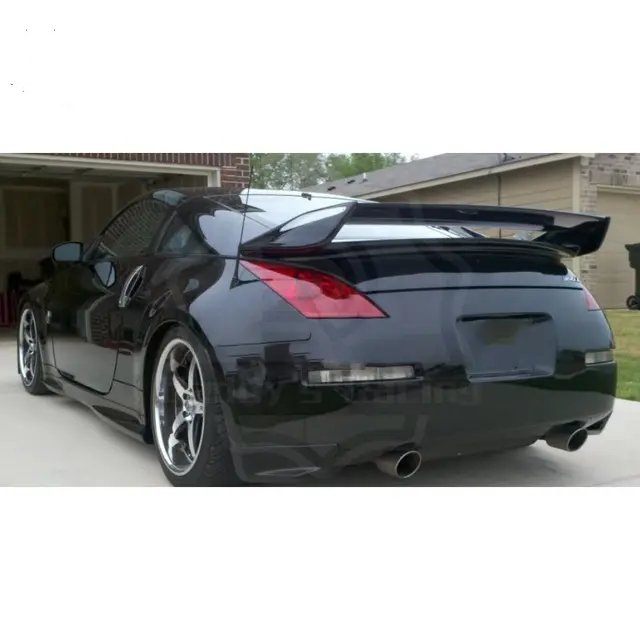 Becquet Spoiler arrière Style Nismo V2 Nissan 350z Z33 avec lame en fibre de carbone - KDMPARTS EUROPE TUNING STORE