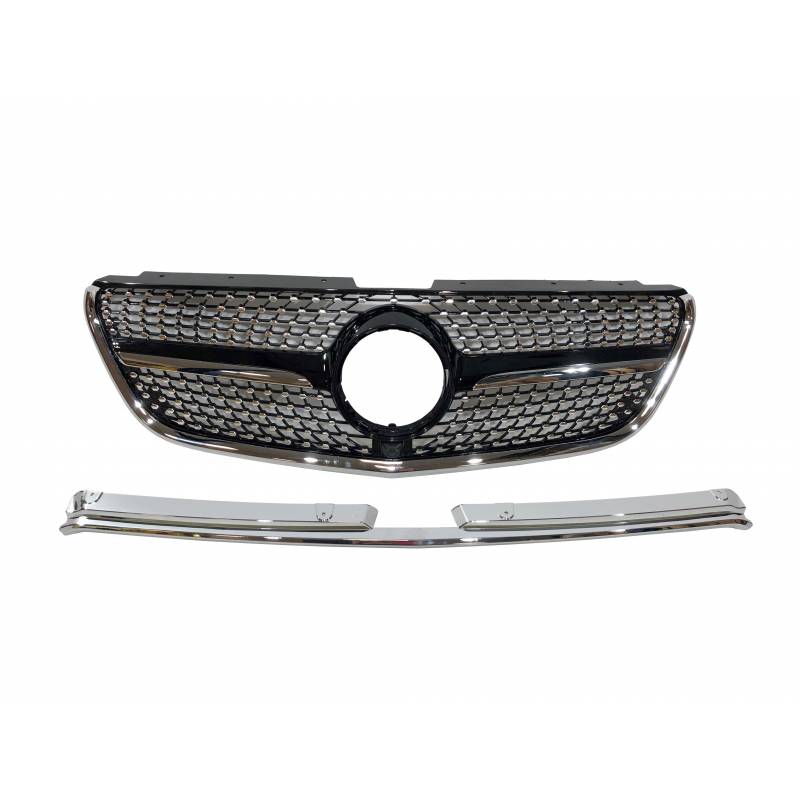 Calandre Mercedes Vito 2016-2020 Look Diamond - KDMPARTS EUROPE TUNING STORE