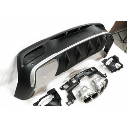 Diffuseur Déflecteur Arrière Mercedes C167 GLE 2020 Tuyères - KDMPARTS EUROPE TUNING STORE