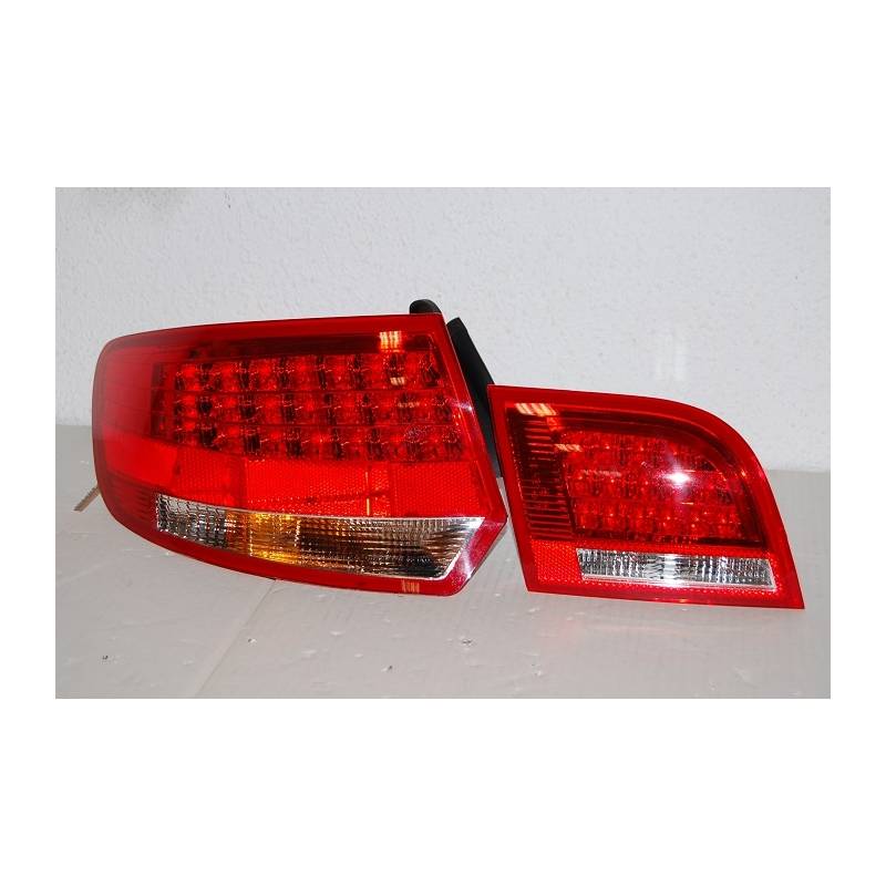 Feux Arrières Audi A3 Sportback '04-08 Led Red/ Fumé - KDMPARTS EUROPE TUNING STORE