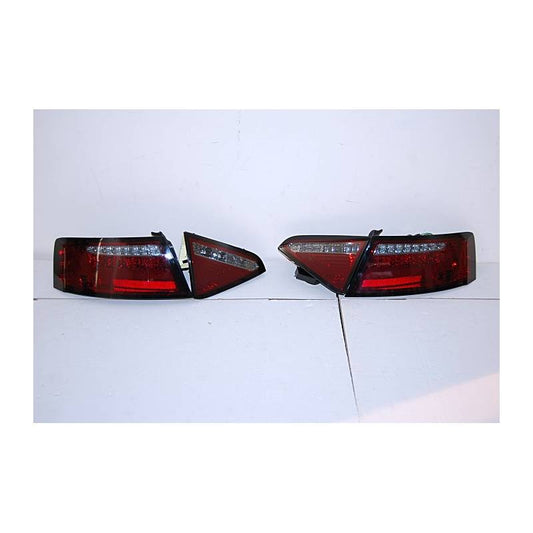 Feux Arrières Audi A5 2-4P 07-09 Led Red/Smoked Cardna Clignotant Led - KDMPARTS EUROPE TUNING STORE