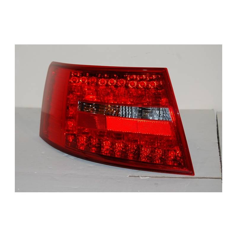 Feux Arrières Audi A6 '04-07 Rouge Fumé - KDMPARTS EUROPE TUNING STORE